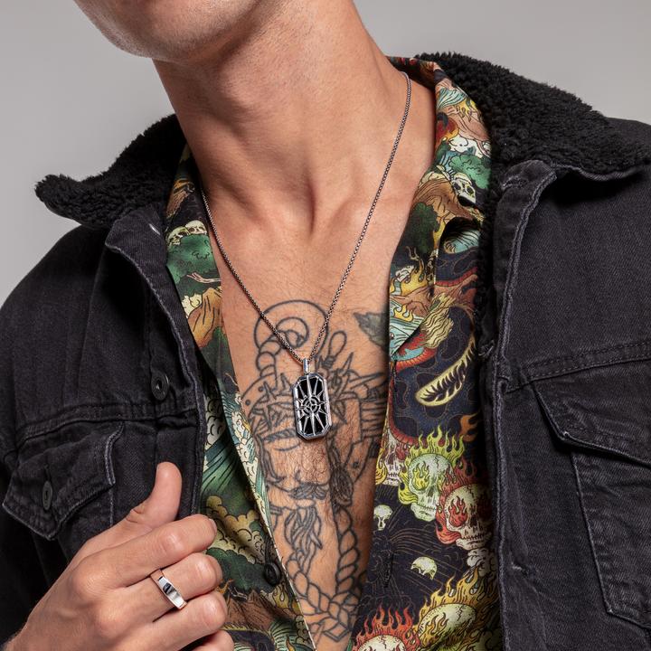 Immagine prodotto Thomas Sabo Ciondolo bussola stella nera (Argento 925)