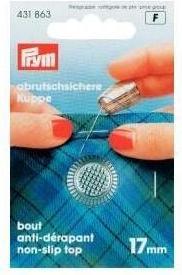 Actual product image Prym Thimble Ø 1.7 cm silver
