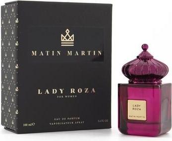 Immagine prodotto Matin Lady Roza Eau de Parfum per donna Litch Rabarbaro Bergamotto Profumo intenso e raffinato Boutique (Eau de parfum, 100 ml)