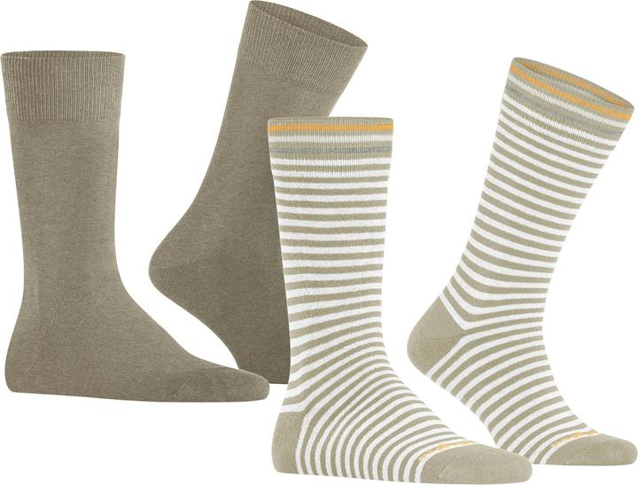 Produktbild Burlington Everyday Stripe Mixed (2er Pack, 40 - 46)