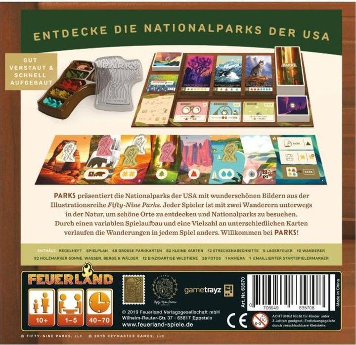 Actual product image Feuerland Parks (German)