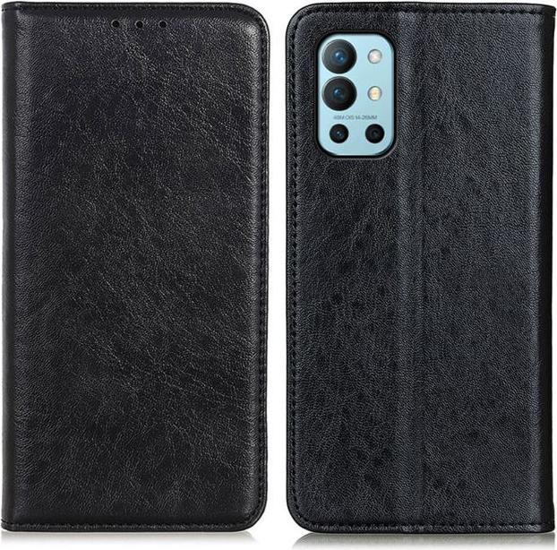 Actual product image MU Classic Crazy Horse V Leather Bookcover Series (OnePlus 9R)