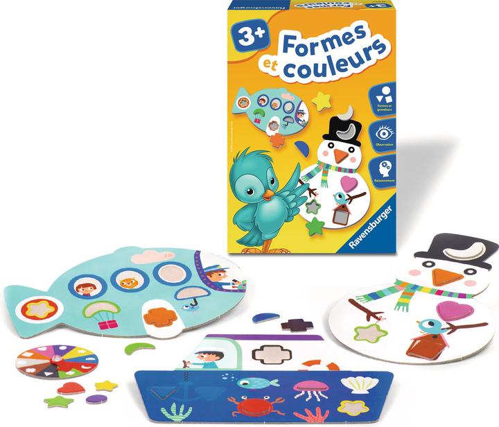 Image du produit Ravensburger les formes et les couleurs (Français)