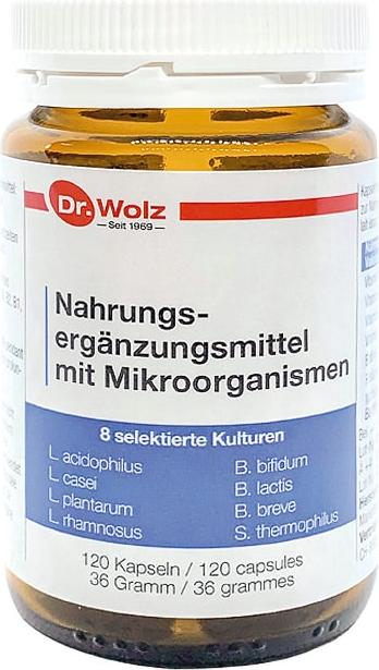 Actual product image Dr. Wolz Microorganisms capsule (120 Piece, Capsules, 138 g)