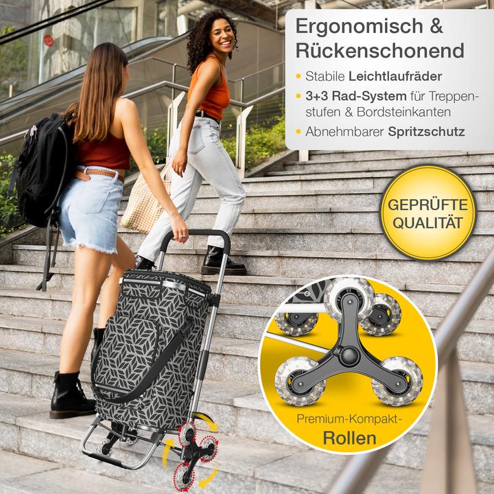 Actual product image Aktivshop Premium stair climber shopping trolley