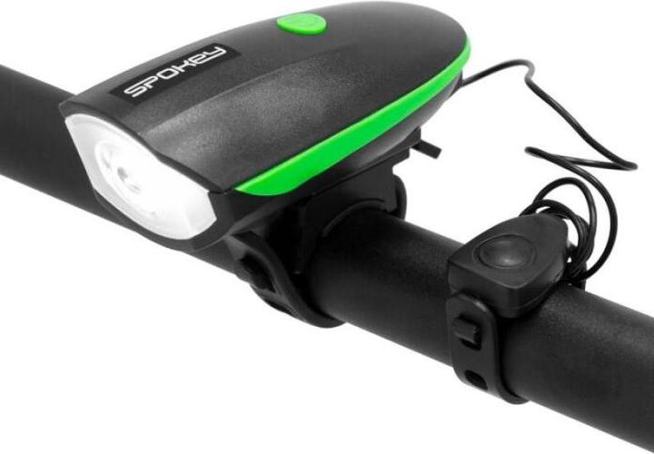 Produktbild Spokey Raini Fahrradlicht mit Hupe