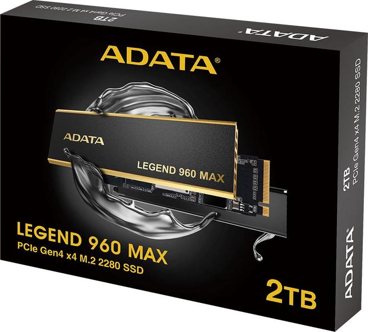 Actual product image Adata SSD 2.0TB LEGEND 960 MAX M.2 PCI4 M.2 2280 (2000 GB, M.2 2280)