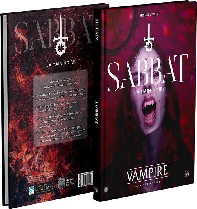 Immagine prodotto Arkhane Asylum Vampire : la Mascarade V5 - Sabbath (Francese)