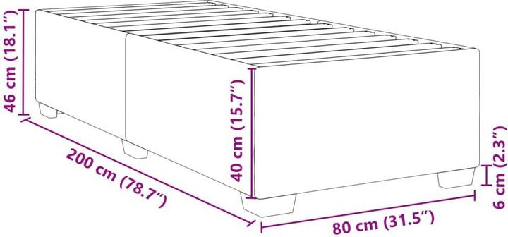 Immagine prodotto VidaXL Kunigunde (80 x 200 cm)