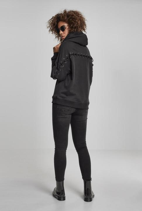 Immagine prodotto Urban Classics Felpa con cappuccio da donna allacciata (S)
