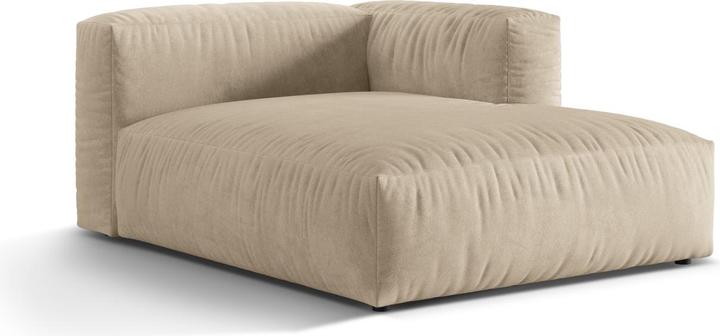 Image du produit Micadoni Chaise longue modulable droite, "Martina", 1 Place, 176x123x75 Fabriqué en Europe (Chaise longue)
