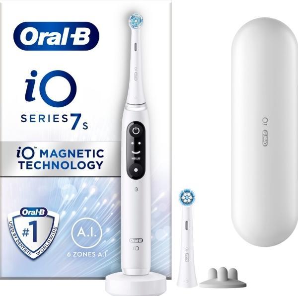 Oral-B Eltandbørste iO7S White (Oszillierende Zahnbürste)