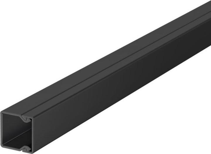 Image du produit OBO Bettermann OBO WDK Chemin de câbles noir RAL 9005 15x15x2000mm - (2 mètres) (Conduit, 200 cm)