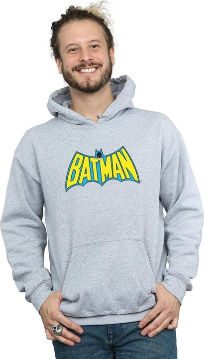 Immagine prodotto Batman Retro Logo Felpa con Cappuccio Uomo (3XL)