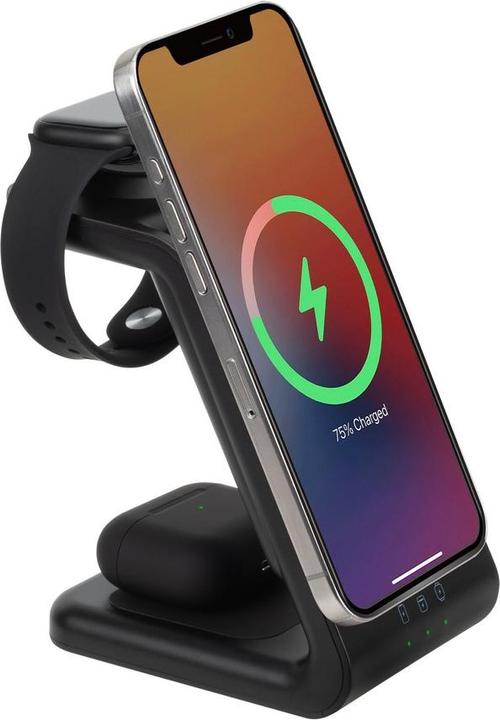Image du produit Rivacase VA4917 Chargeur sans fil Qi 15W avec batterie externe avec QC/PD 5000mAh Quick Charge Functi (15 W)