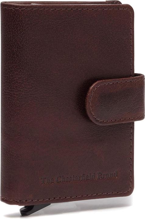The Chesterfield Brand Antique Buff Kreditkartenetui RFID Schutz Leder 7 cm