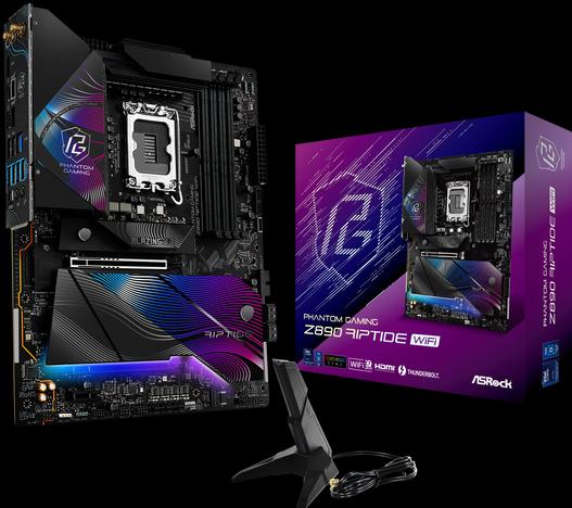 Produktbild AsRock Z890 Riptide WiFi (LGA 1851, Intel Z890, ATX)