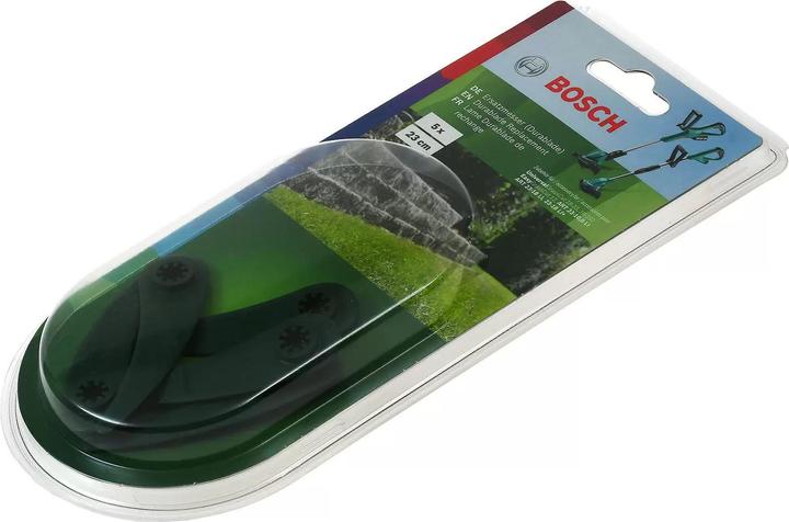 Produktbild Bosch eBike 5x Bosch Durablade - Ersatzmesser für ART 23-18 LI / UniversalGrassCut 18-26 (Rasenmäher, Rasenmäher Messer + Ersatzmesser Gartenmaschinen)