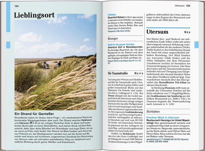 Produktbild Reise-Taschenbuch Reiseführer Sylt, Föhr, Amrum (Deutsch, Claudia Banck, 2025)