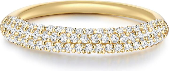 Produktbild Glanzstücke München Damen Sterling Silber Zirkonia gelbgold - 28991 (50, 925 Silber)