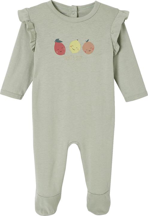 Image du produit Vertbaudet Bio-Kollektion: 2er-Pack Baby Strampler mit Apfelmotiven (50)