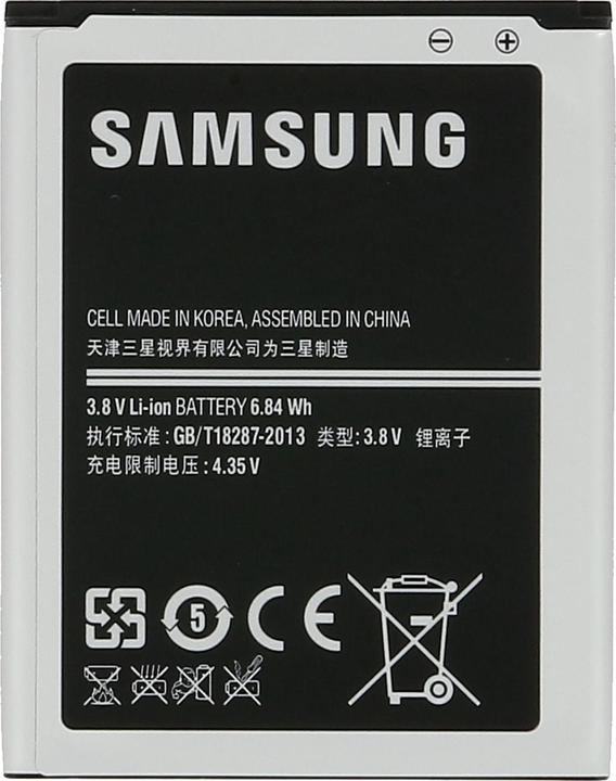 Actual product image Samsung B150AC 1800 mAh battery