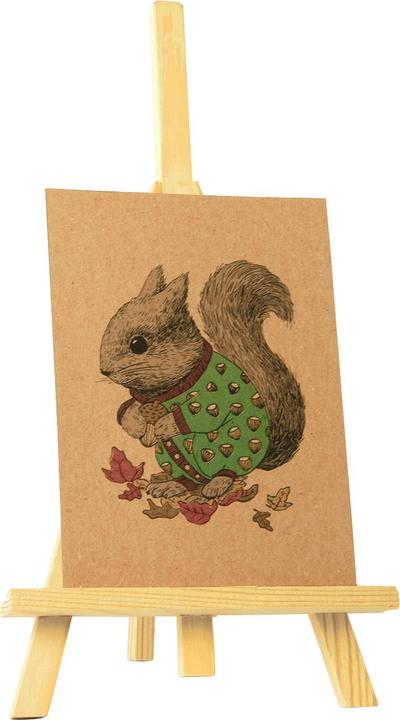 Image du produit Natura Punto Chevalet en bois pour la table, en bois, 14 x 25 cm