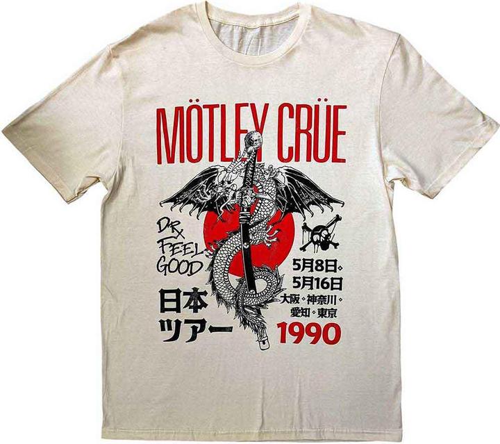 Motley Crue Dr. Feelgood Japanese Tour 90 (XL)