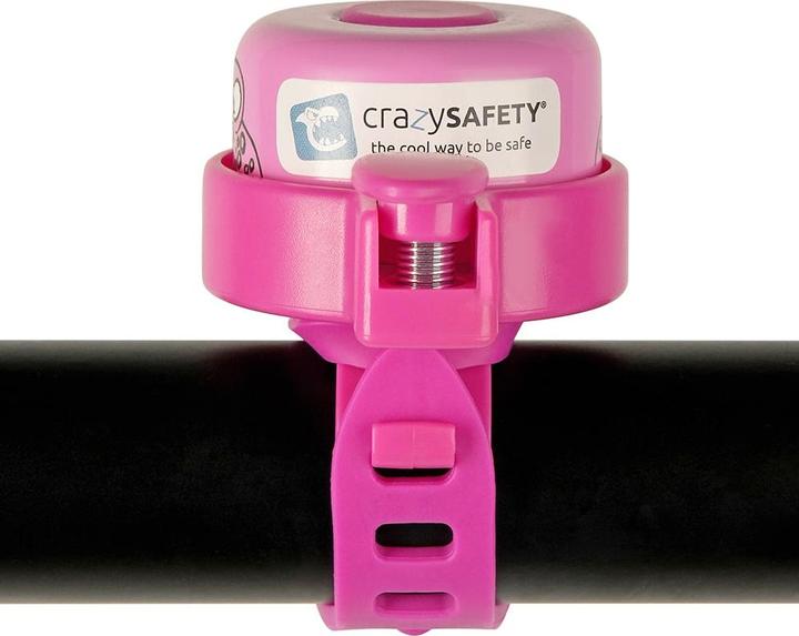 Produktbild Crazy Safety Pink Leopard Bicycle Bell for Kids - Unisize
