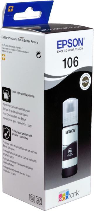 Productafbeelding Epson 106 EcoTank inkt (PBK)