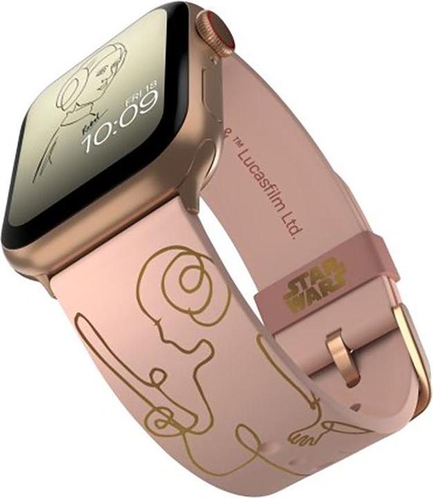 Image du produit Moby Fox Star Wars bracelet pour smartwatch Leia Organa Rose Gold (Silicone)