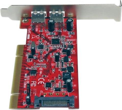 Image du produit StarTech 2 Port SuperSpeed USB 3.0 Card Adapter