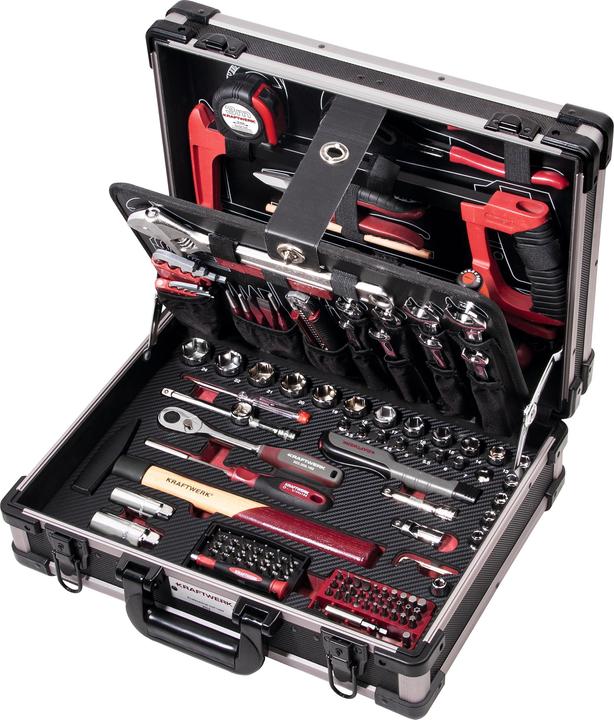 Professional aluminium case (151 pieces)