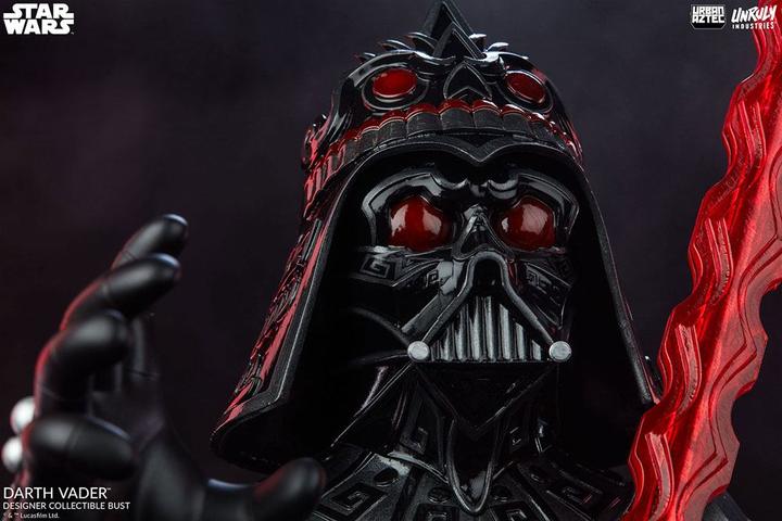 Produktbild Unruly Industries Star Wars Super buste vinyle Urban Aztec Darth Vader by Jesse Hernandez 25 cm