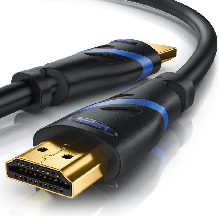 Actual product image Primewire HDMI cable 2.1, type A, 8k @ 120Hz 4K @ 240Hz / 4k @ 240Hz with DSC, UHD, HDR, eARC, VRR, 48 Gbit/s (1 m, HDMI)