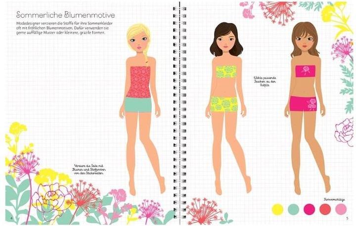Actual product image My Fashion Sticker Book: Summer Collection