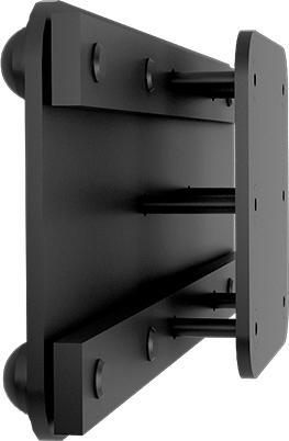 Actual product image Chief Fusion Modular Extrusion FMSHC1 Horizontal Row Connector - Mounting Component (Ex