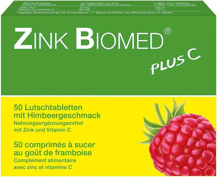 Image du produit Biomed Zinc plus C (1 pièce(s), Cachets, 39 g)