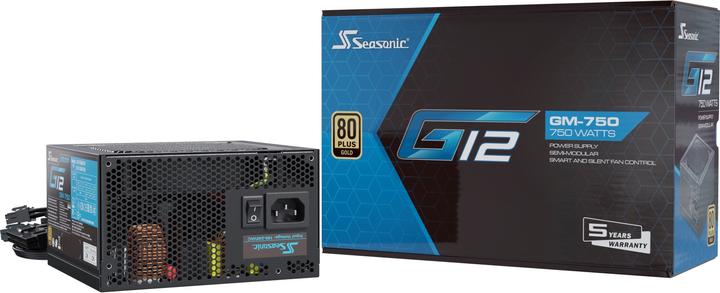 Image du produit Seasonic G12 GM-750 (750 W)