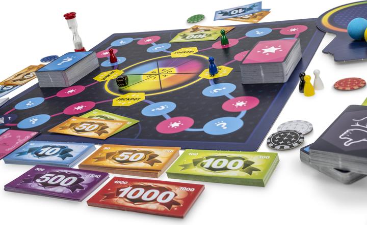 Produktbild Selecta Spielzeug Wetten, dass du es schaffst? Jackpot-Brettspiel