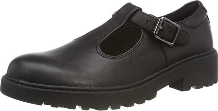 Produktbild Geox Mädchen J Casey G. E Leder Schul Schuhe (38)
