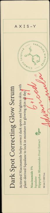 Actual product image Axis-Y Dark Spot Correcting Glow Serum (50 ml)