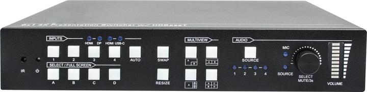 Actual product image Vivolink 4K 6x1 Presentation Switcher