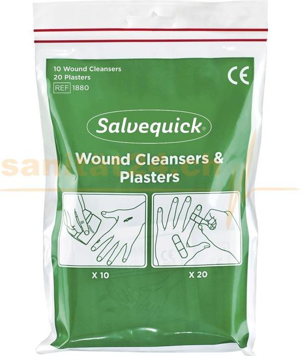 Cederroth Wundreiniger und Pflaster Salvequick (First Aid Kit)