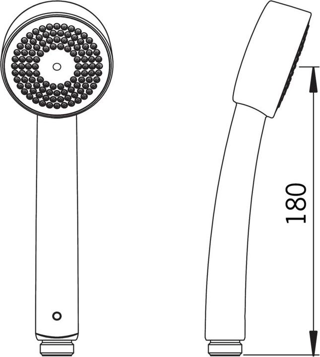 Actual product image Oras HANDSHOWER APOLLO CHROME 252020 (1 Beam types)