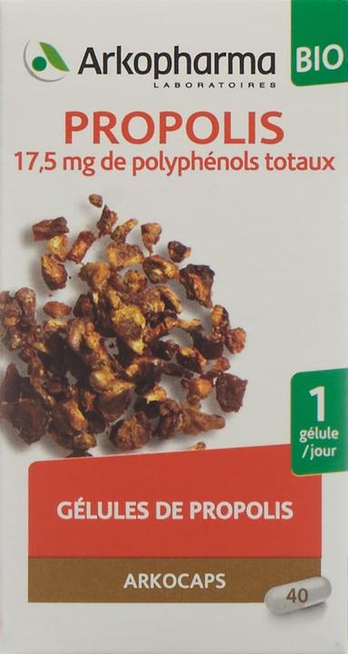 Actual product image Arkopharma Arkocaps Bio Propolis Kapseln (40 Piece, Capsules, 40 g)
