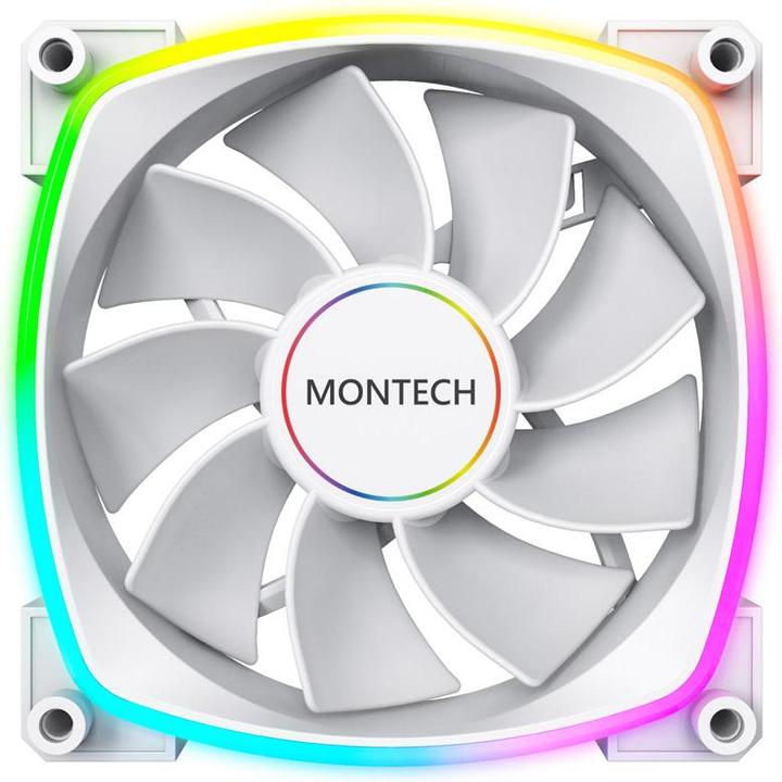 Actual product image Montech RX140 PWM - white (140 mm, 1 x)