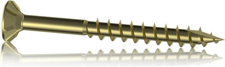 Actual product image Reisser R2 Chipboard screws, flat countersunk head, PZ, partial thread, 6.0 x 90, steel, galvanised (100 Screws per piece)