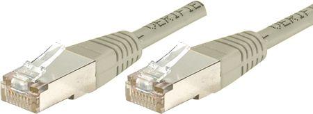 Produktbild Exertis Connect Patchkabel S/FTP, PiMF, CAT.6, grau, 0,3 m Patchkabel mit besonders schmalem Knickschutz (S/FTP, CAT6, 0.30 m)