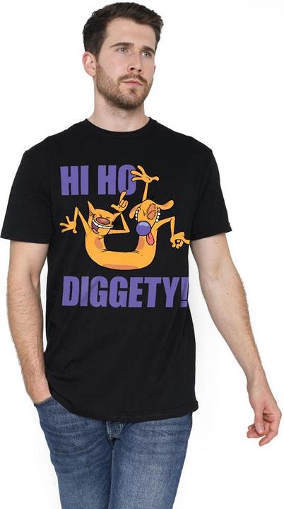 Immagine prodotto CatDog Hi Ho Diggety Maglietta Uomo (4XL)